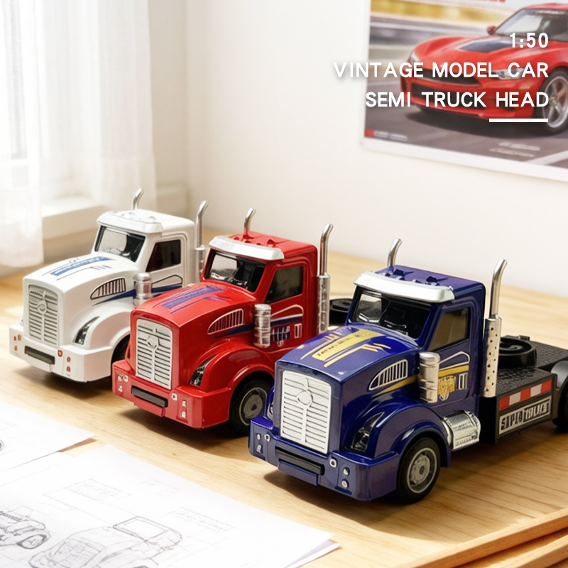 Vintage Collectible Trucks - 1/36 Vintage Retro Car Model,Semi Truck
