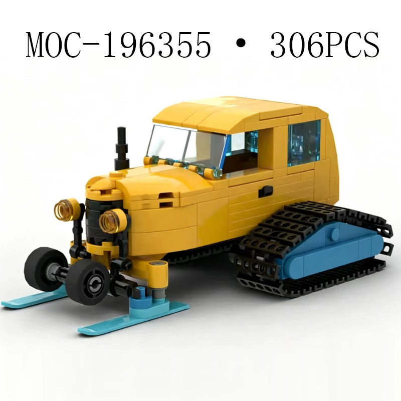 Vintage Collectible Trucks - Vintage Snow Crawler MOC-196355 (306 Parts),