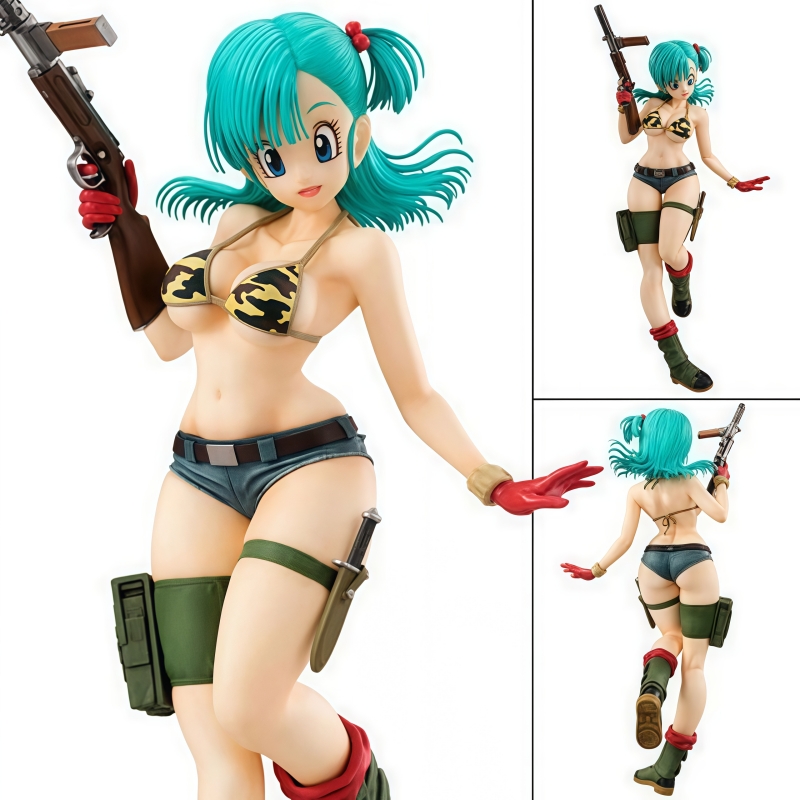 Vintage Collectible Figurines - Dragon Ball Z anime doll Bulma