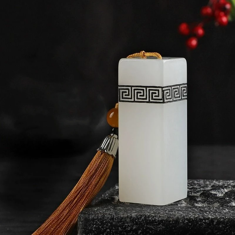 Vintage And Collectible Books - Customized Name Stamps Vintage Calligraphy Chinese