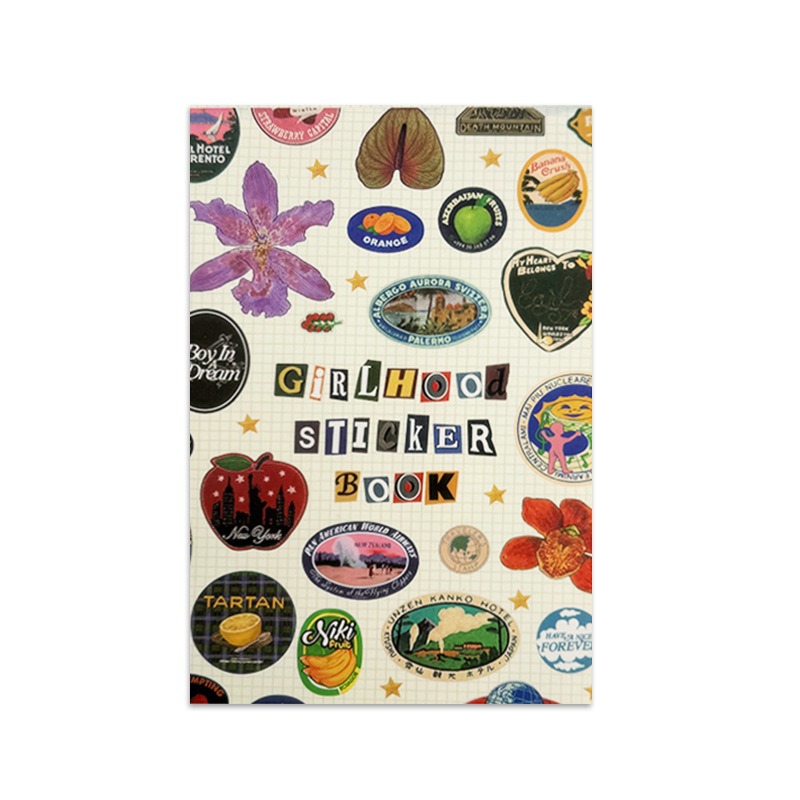 Vintage And Collectible Books - New Arrival Vintage Girlhood Sticker Book