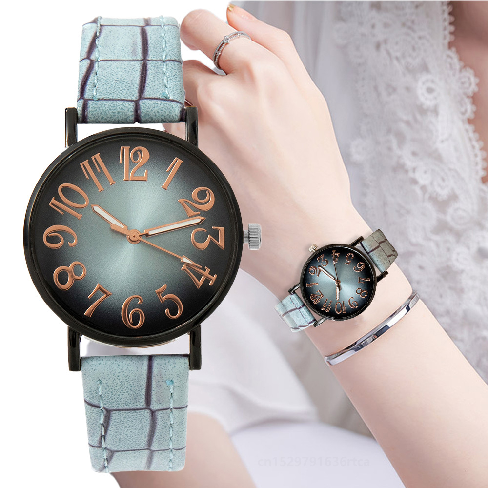 Vintage Watch Crystal - Luxury Women's Watch Fashion Vintage Digital