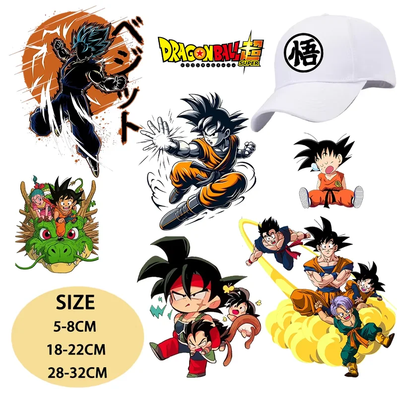 Vintage Collectible Figurines - Dragons Ball Heat Transfer Stickers T-Shirt