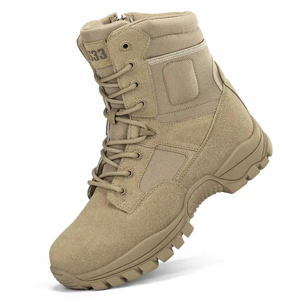 Best Vintage Collectible Items - Nonslip Genuine Leather Hiking Boots Designer