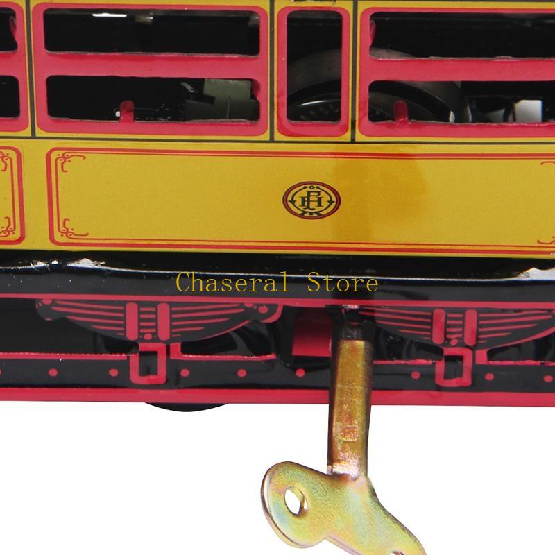 Vintage And Collectible Toys - E7CE Retro Wind Up Tram Cable