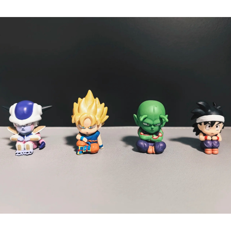 Vintage Collectible Figurines - Original Bandai Dragon Ball Z Waiting