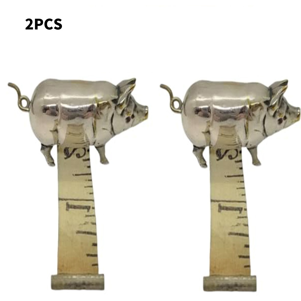 Collectible Vintage Tools - Vintage Pig Measuring Tape - Unique