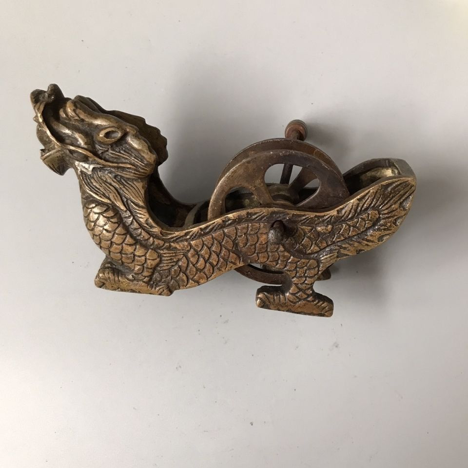 Collectible Vintage Tools - Old Collection Dragon Boat Ink Reel