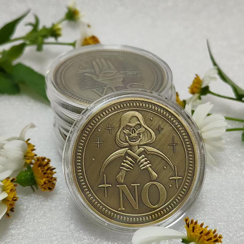 Vintage Game Collection - Vintage Yes/No Decision Coin Dual Sided