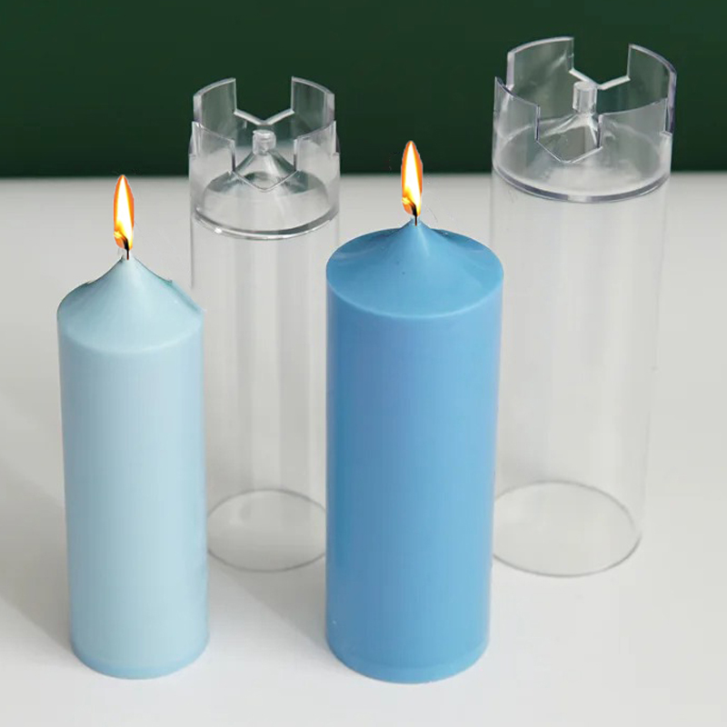Vintage Toys Collection - 3D Spire Cylinder Candle Mold DIY