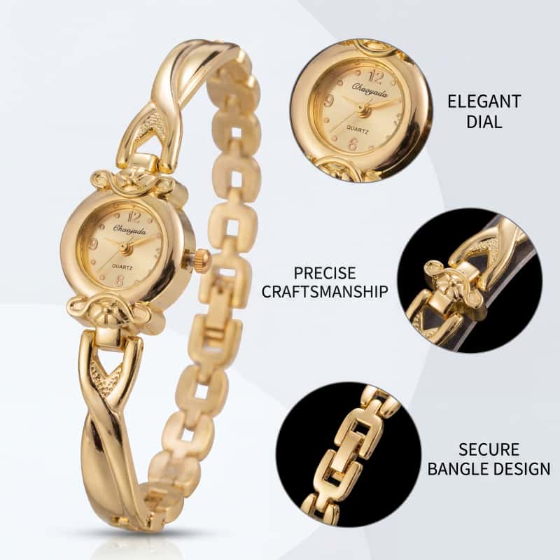 Fashion Thin Gold Watches for  - Vintage Watch Crystal review and price
