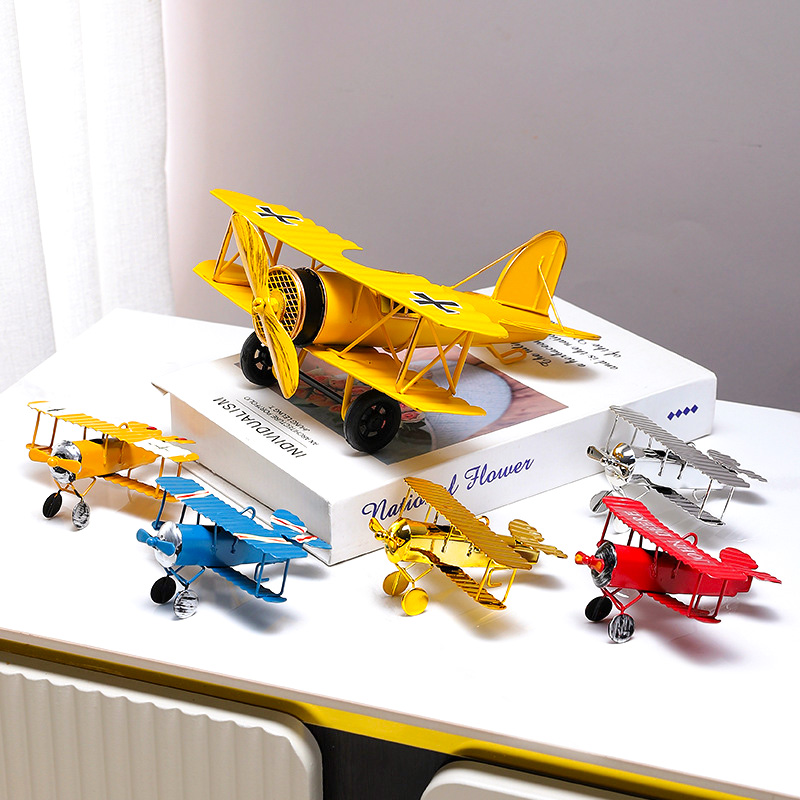 Vintage Metal Airplane Model R - Vintage Collectible Christmas Ornaments review and price