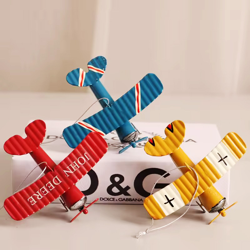 Vintage Metal Airplane Model R - Vintage Collectible Christmas Ornaments review and price