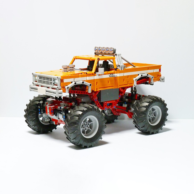 1683pcs MOC Technical Vintage  - Vintage Collectible Trucks review and price