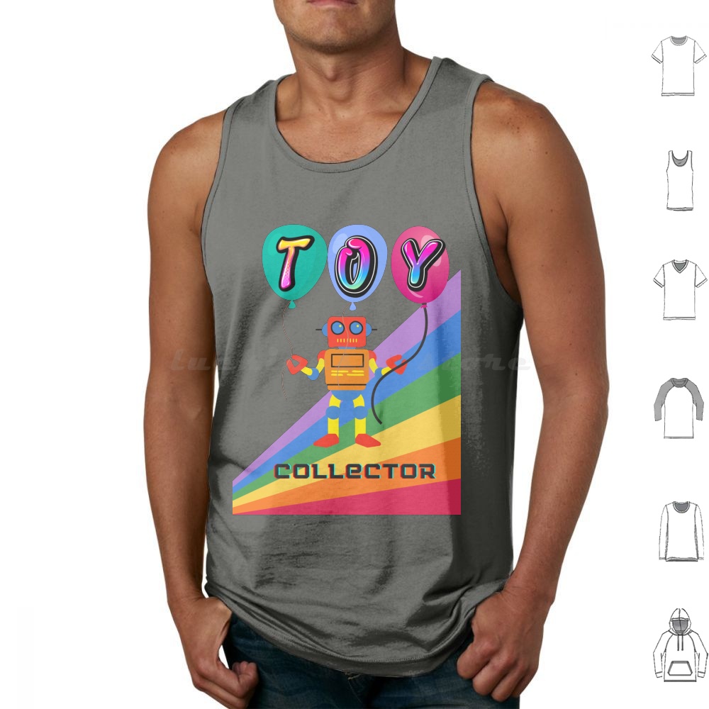 Toy Collector Tank Tops Print  - Vintage And Collectible Toys review and price