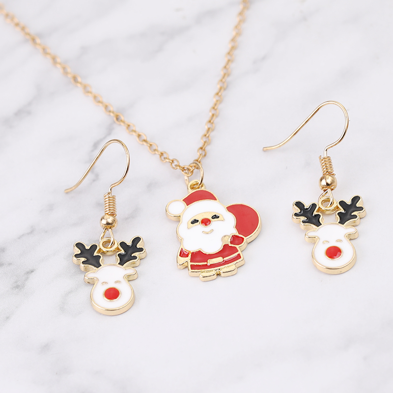 Christmas Collection Jewelry S - Vintage Collectible Santa review and price