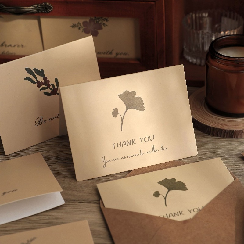 6pcs Set Vintage Plant Oil Pai - Collectible Vintage Greeting Cards review and price