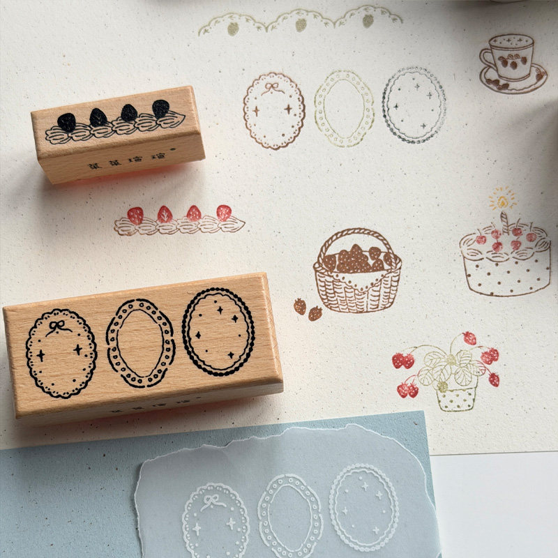 Vintage Rabbit Strawberry Lace - Vintage Collectible Stamps review and price