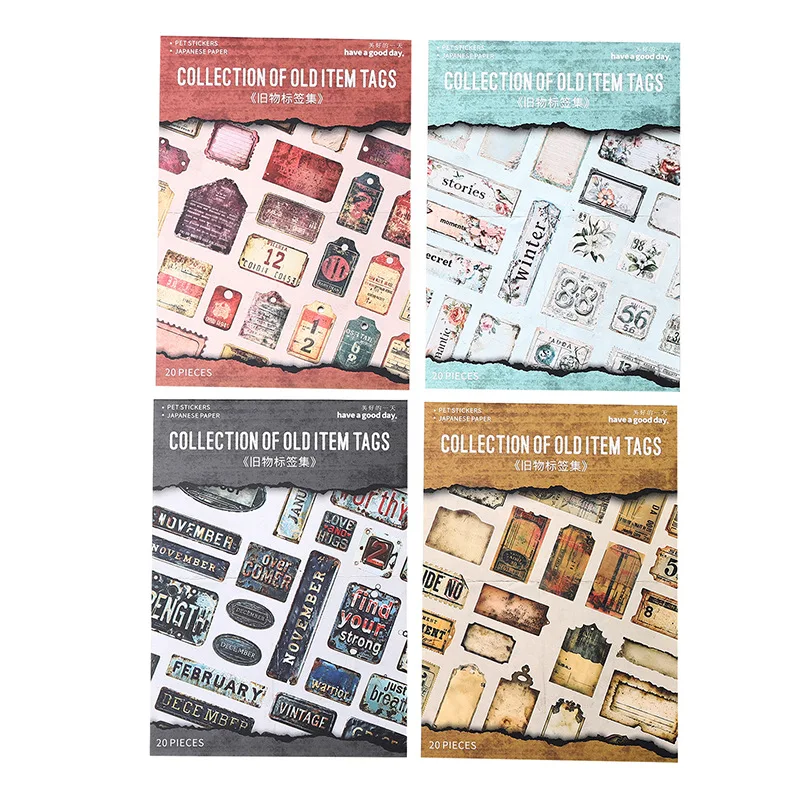 Dual Material Die-Cut Sticker  - Vintage And Collectible Books review and price