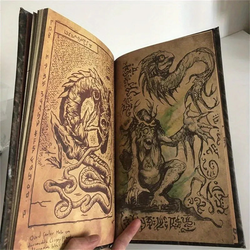 Vintage Necronomicon - Dark Ma - Vintage And Collectible Books review and price