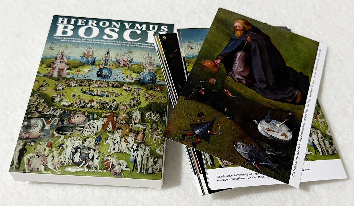 30Sheets Hieronymus Bosch Oil  - Collectible Vintage Greeting Cards review and price