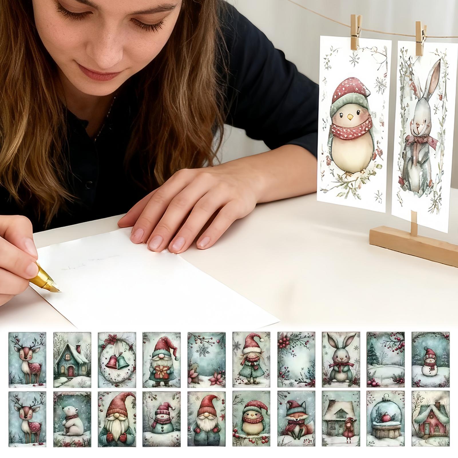 Christmas Greeting Card 20-Pie - Collectible Vintage Greeting Cards review and price