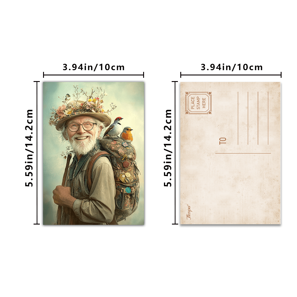 32pcs, vintage cute grandpa, p - Collectible Vintage Greeting Cards review and price