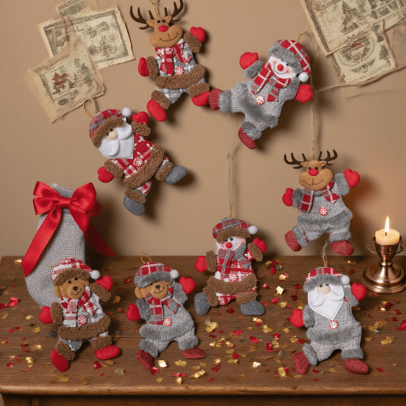 3-Piece Set of Randomly Styled - Vintage Collectible Santa review and price