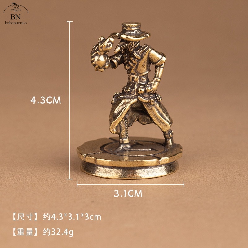 solid Brass Dance Cowboy Figur - Vintage Toys Collection review and price