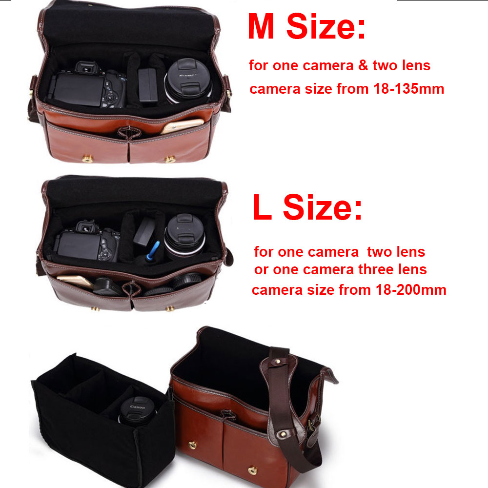 Scione Camera Bag PU Leather I - Photo Develop Tank review and price