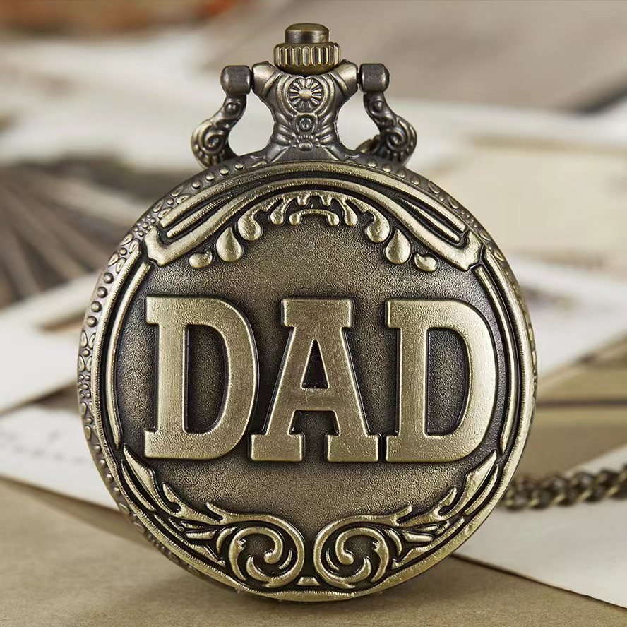 Vintage bronze carving DAD Fas - Best Collectible Vintage Watches review and price