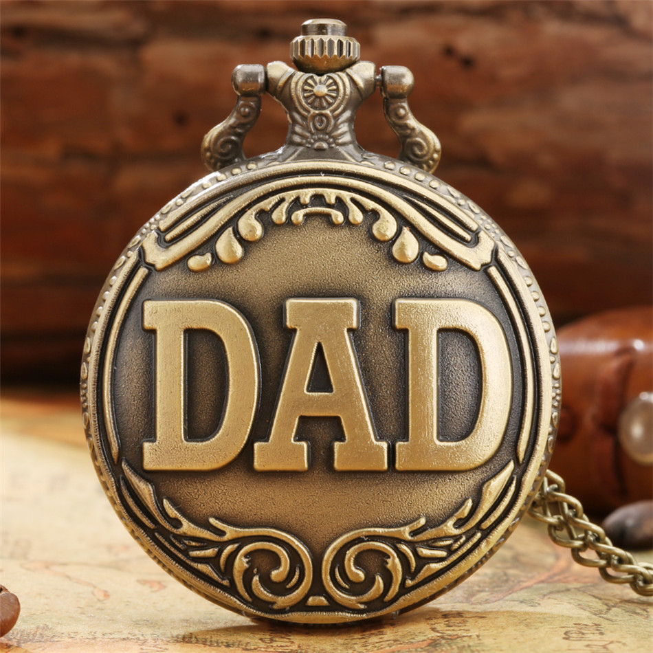 Vintage bronze carving DAD Fas - Best Collectible Vintage Watches review and price