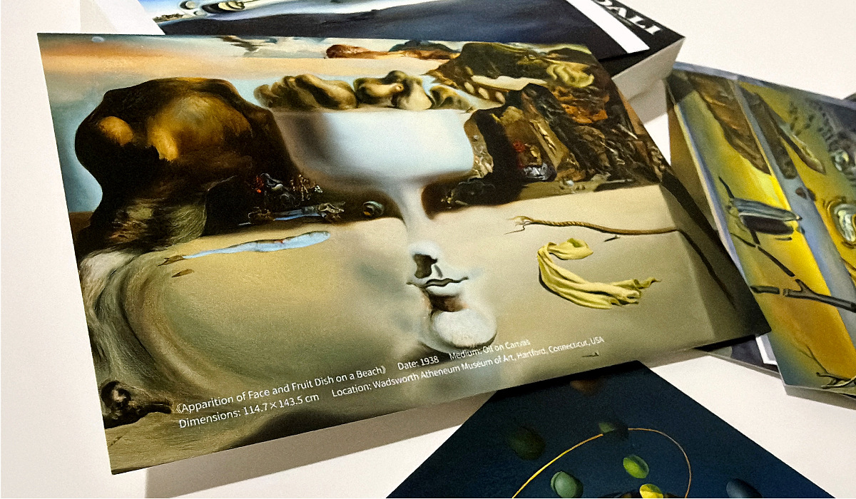 30Sheets Salvador Dalí Oil Pai - Collectible Vintage Greeting Cards review and price