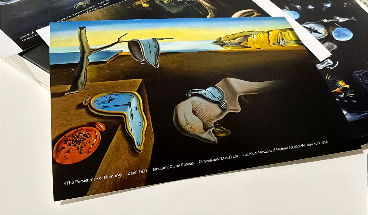 30Sheets Salvador Dalí Oil Pai - Collectible Vintage Greeting Cards review and price