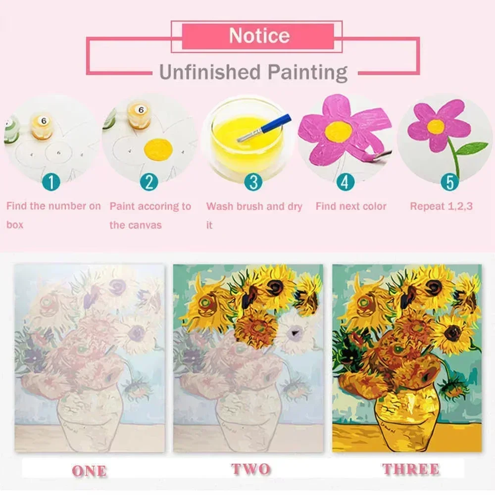 DIY Oil Painting By Numbers Vi - Vintage Toys Collection review and price