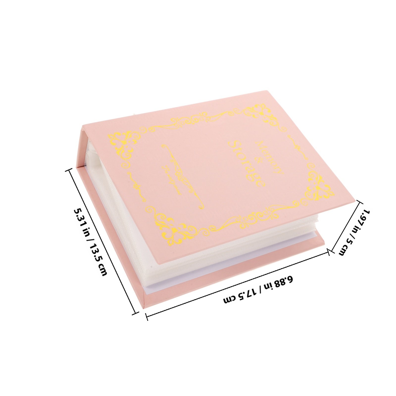 Gold Foil Stamped Photo Album  - Vintage And Collectible Books review and price
