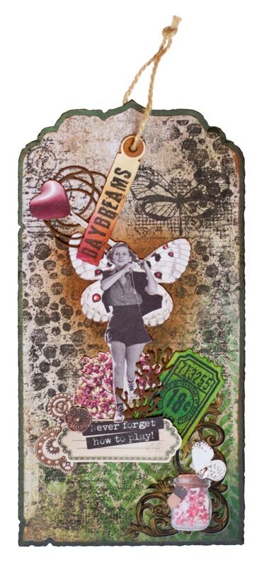 Tag Envelope Grunge Collection - Vintage Collectible Stamps review and price