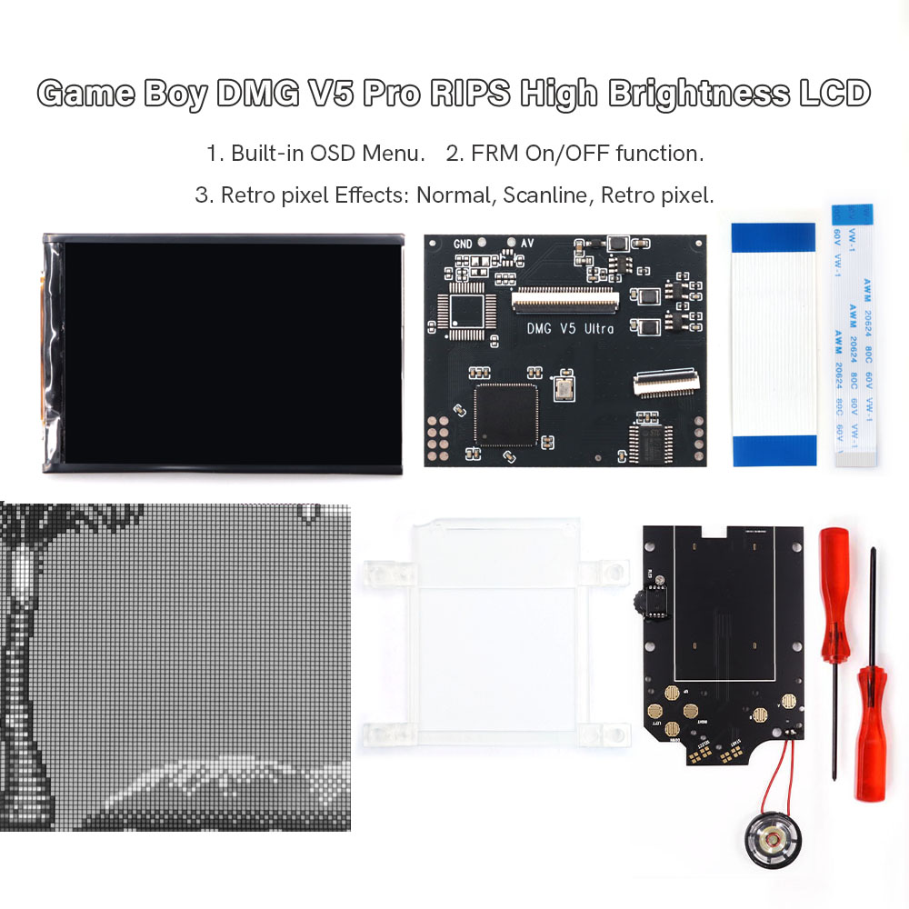 HISPEEDIDO For GB Dmg V5 Pro 3 - Vintage Game Collection review and price