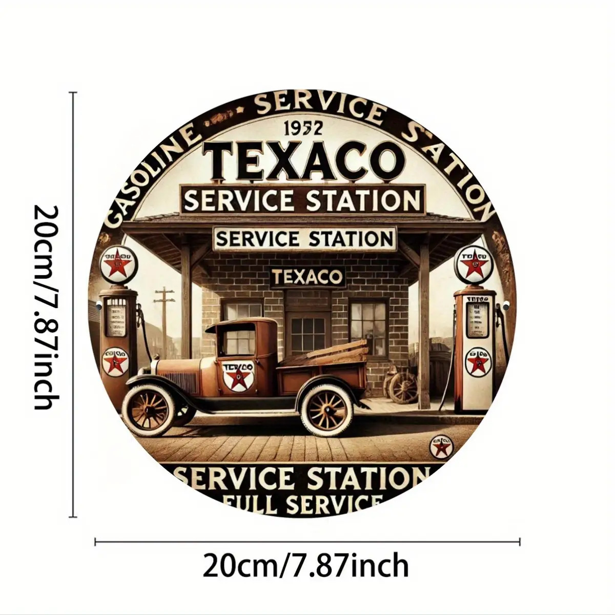 1pc Vintage Texaco Gas Station - Vintage Collectible Trucks review and price