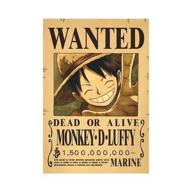 Anime One Piece Bounty Wanted  - Vintage Game Collection review and price