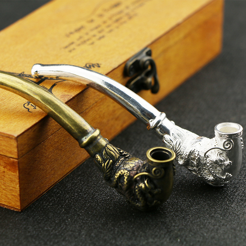 Vintage Handcrafted Pipe Handm - Vintage Collectible Furniture review and price