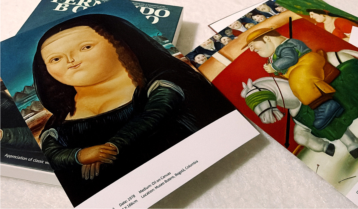 30Pcs Fernando Botero Artwork  - Collectible Vintage Greeting Cards review and price