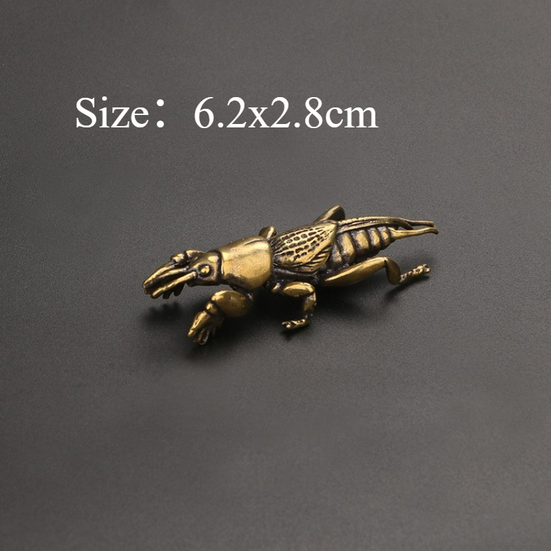 1 PC Solid Brass Carved Mini I - Vintage Collectible Christmas Ornaments review and price