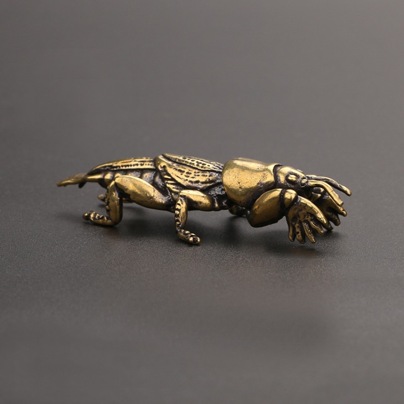 1 PC Solid Brass Carved Mini I - Vintage Collectible Christmas Ornaments review and price