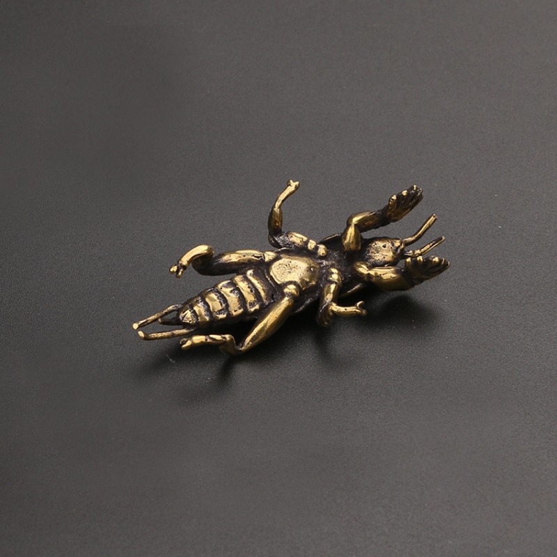 1 PC Solid Brass Carved Mini I - Vintage Collectible Christmas Ornaments review and price