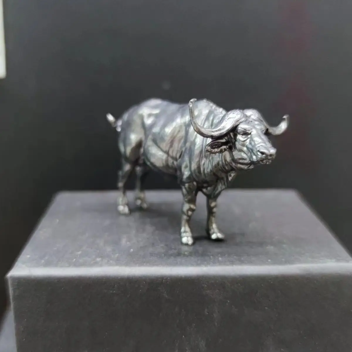 Brass African Buffalo Sculptur - Vintage Collectible Furniture review and price