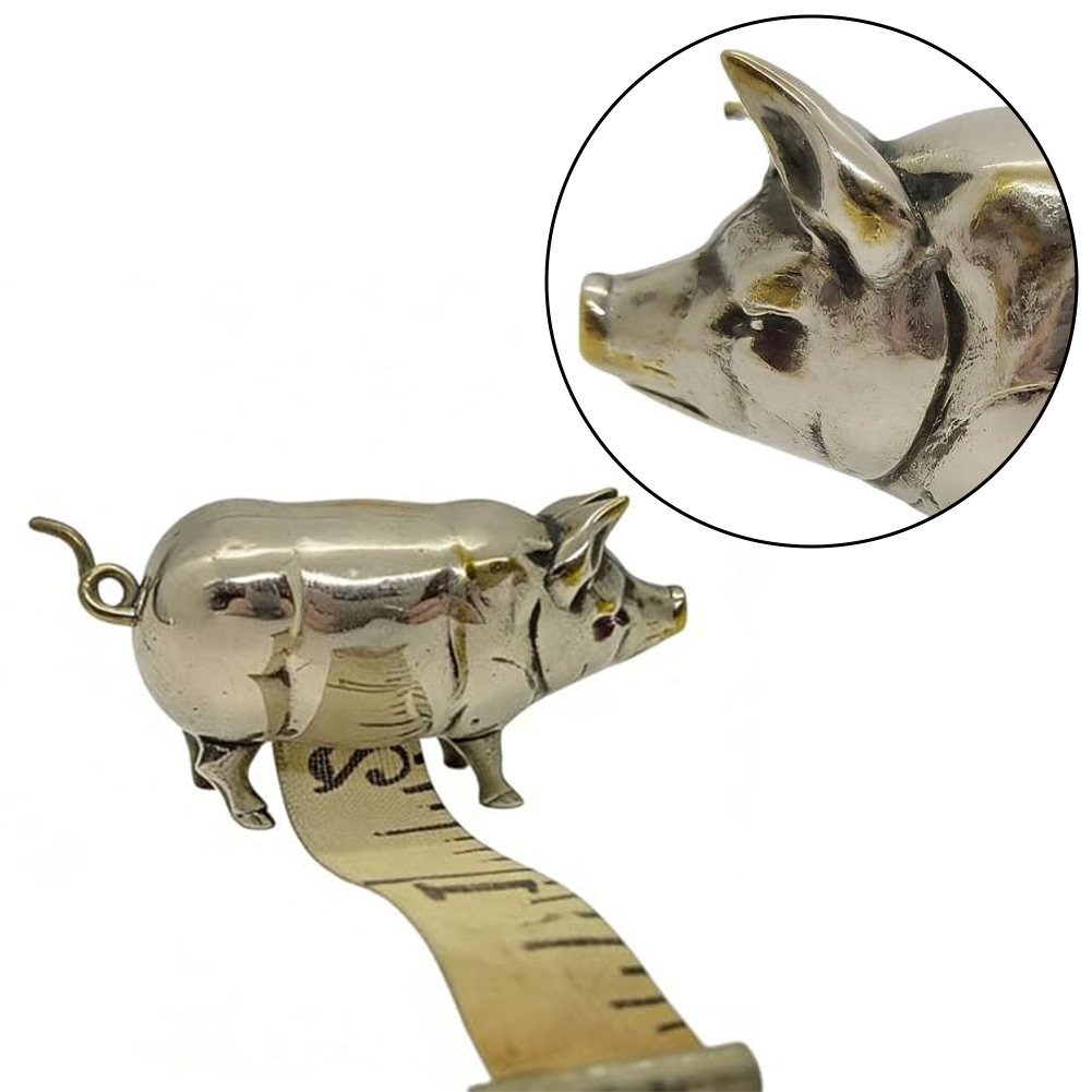 Vintage Pig Measuring Tape - U - Collectible Vintage Tools review and price