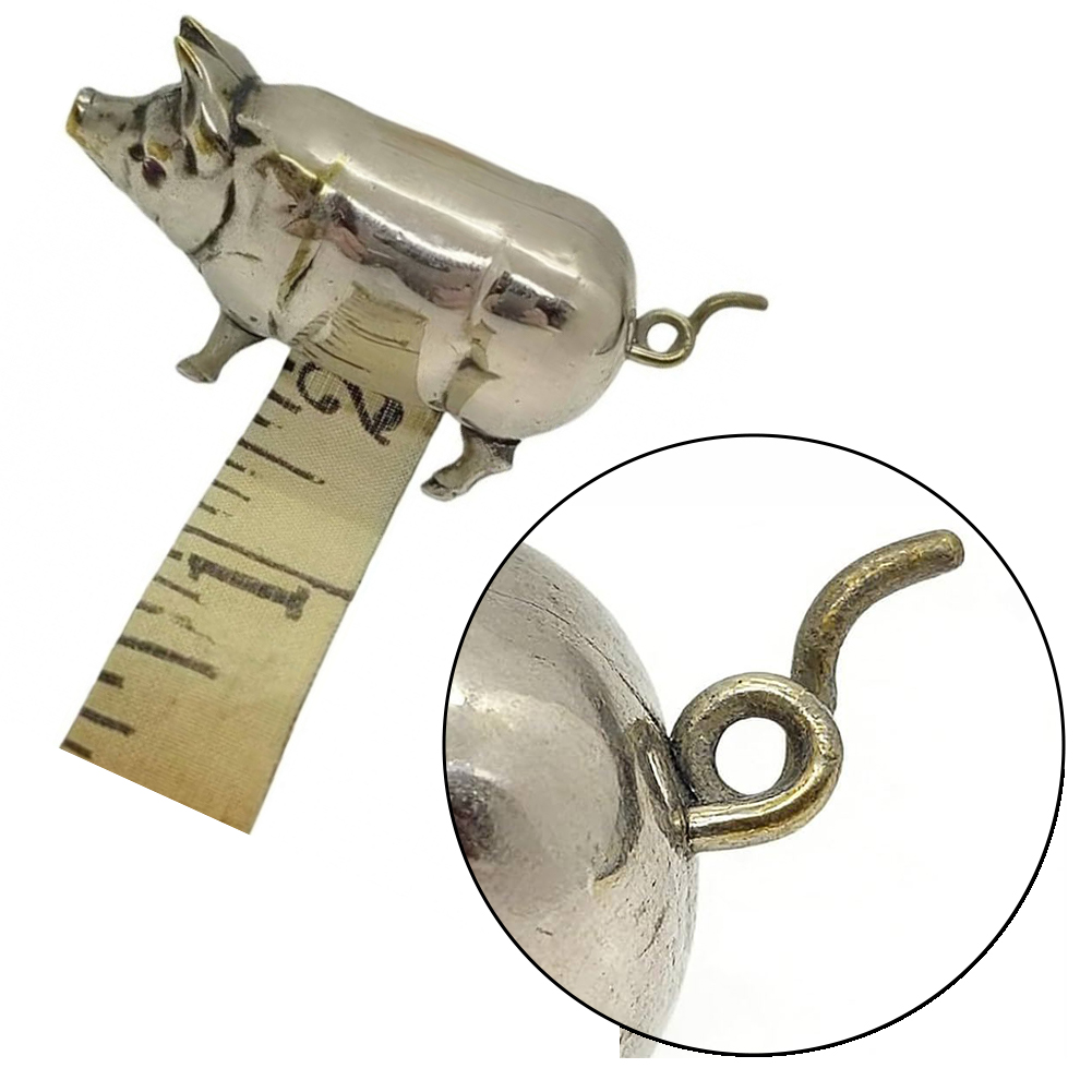 Vintage Pig Measuring Tape - U - Collectible Vintage Tools review and price