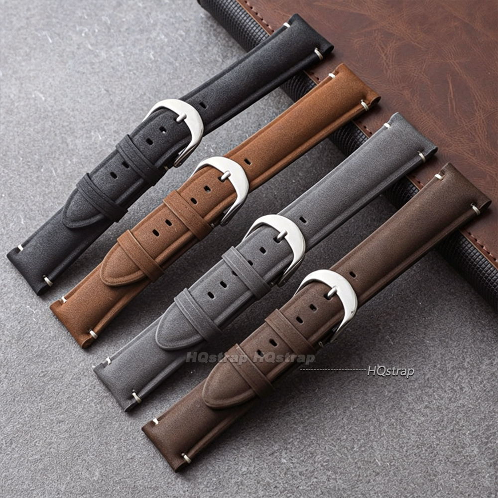 Vintage Matte Leather Watch St - Vintage Collectible Watches review and price