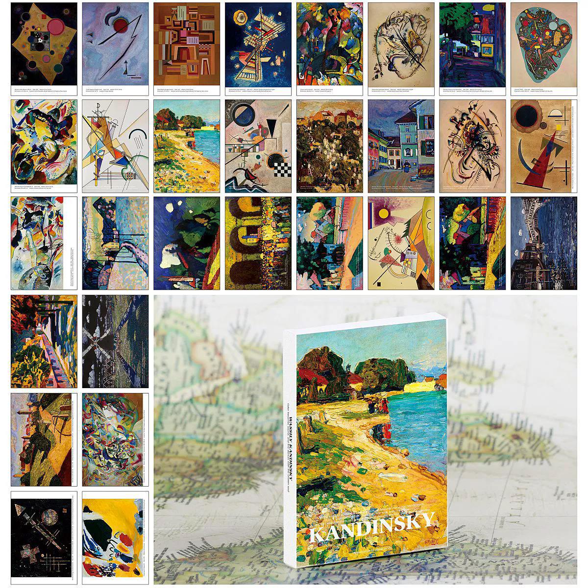 Wassily Kandinsky Art Postcard - Collectible Vintage Greeting Cards review and price